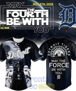 Detroit Tigers x May the Force Be With You! Night Baseball Jersey