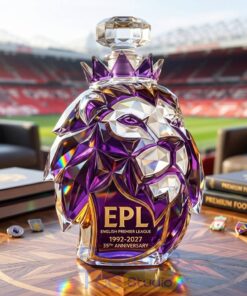 EPL 1992-2027 35th Anniversary Whiskey Bottle