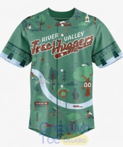 Edmonton Riverhawks 2026 River Valley Tree Hugger Custom Baseball Jersey