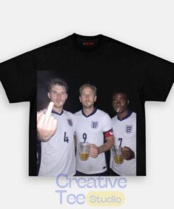 England Chaos Club Black T-Shirt