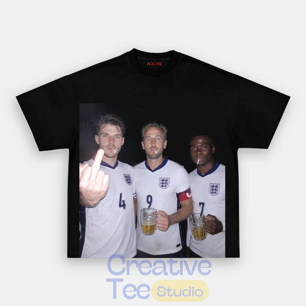 England Chaos Club Black T-Shirt England Chaos Club Black T-Shirt