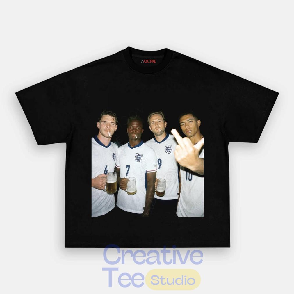 England Football Outlaws T-Shirt England Football Outlaws T-Shirt