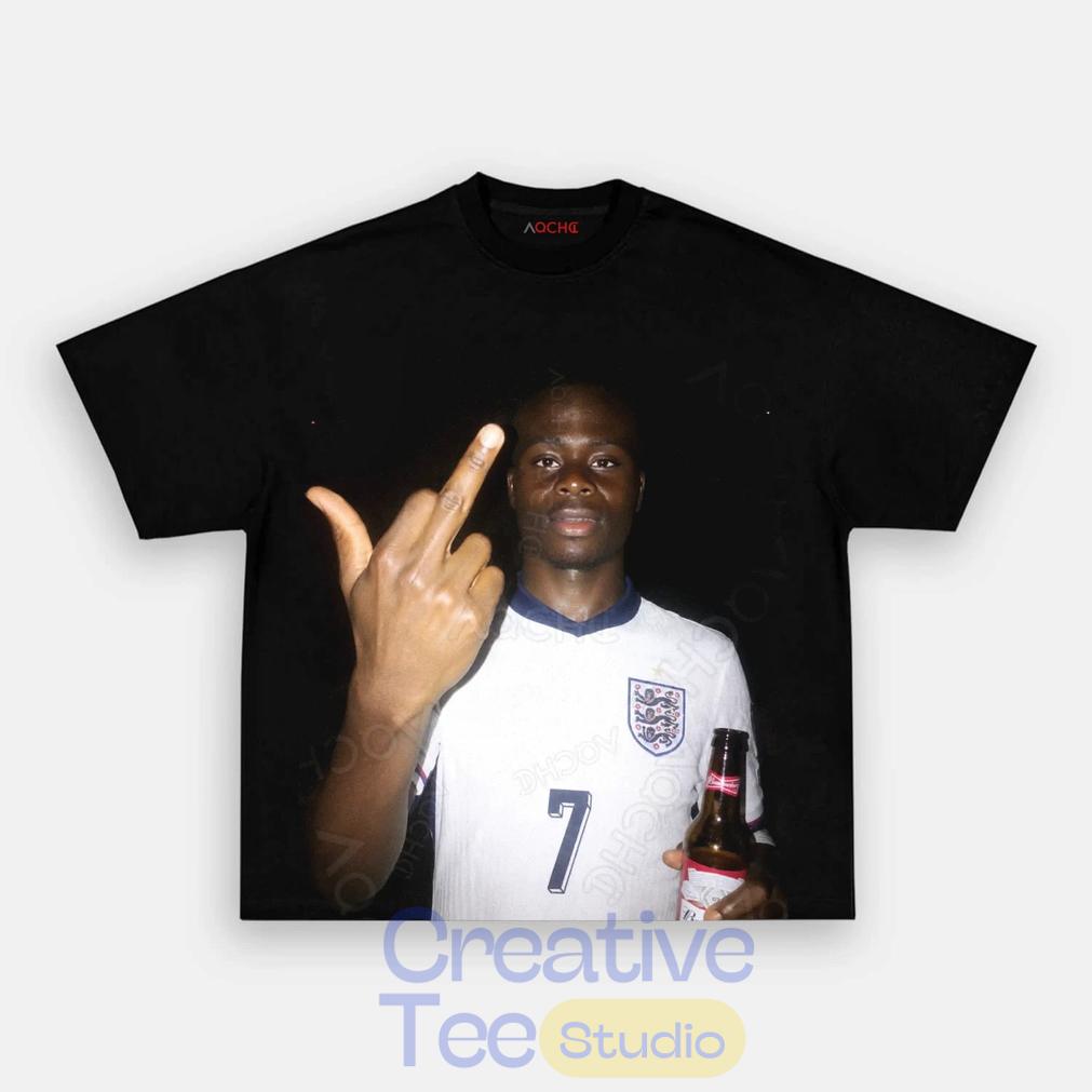 England National Team Saka Drunk T-Shirt England National Team Saka Drunk T-Shirt