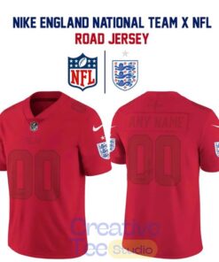 England National Team x NFL Road Football Jersey – Special Edition