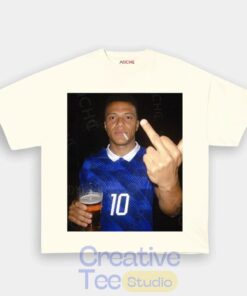 France National Team Mbappé Drunk Middle Finger T-Shirt