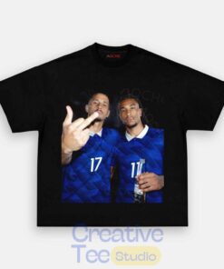 France National Team Olise x Saliba Drunk Smoke T-Shirt