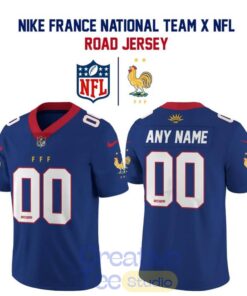 France National Team x NFL Road Football Jersey – Special Edition