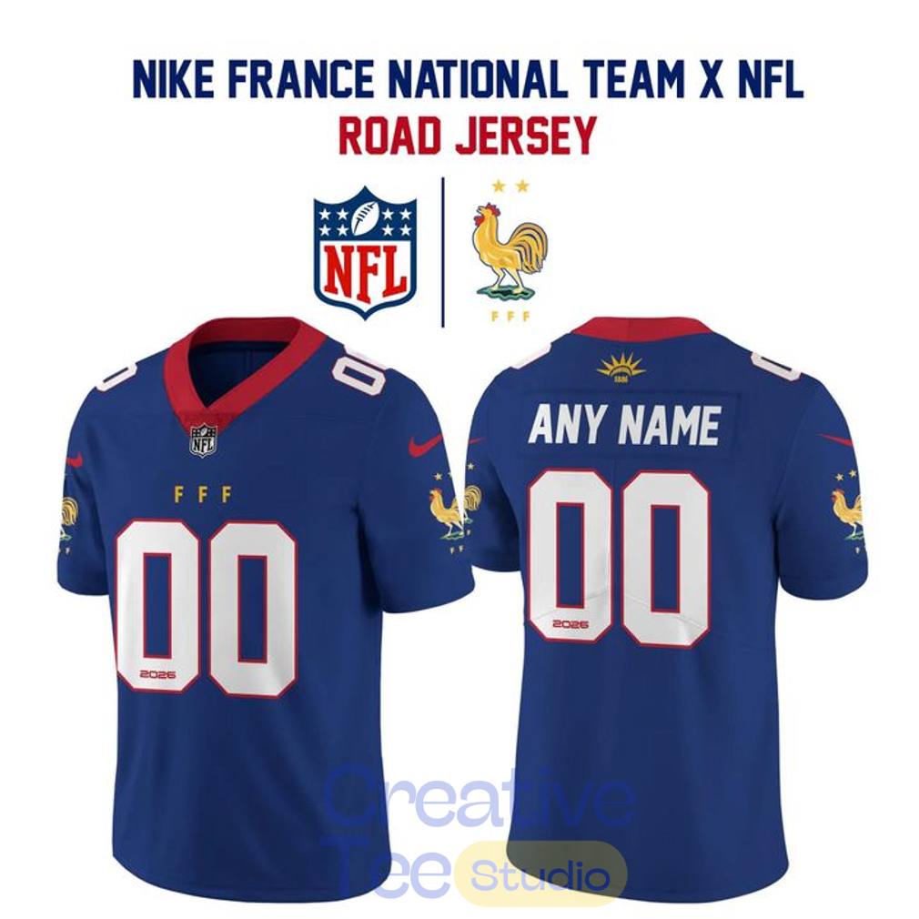 France National Team x NFL Road Football Jersey - Special Edition France National Team x NFL Road Football Jersey - Special Edition