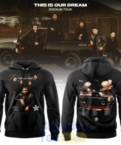 Fuerza Regida This is Our Dream Tour Black 2026 Special Edition Hoodie