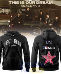 Fuerza Regida x Black This is Our Dream 2026 Tour Special Hoodie