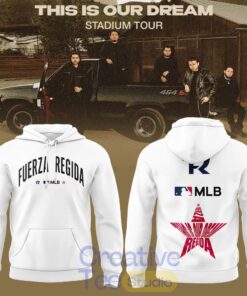 Fuerza Regida x White This is Our Dream 2026 Tour Hoodie