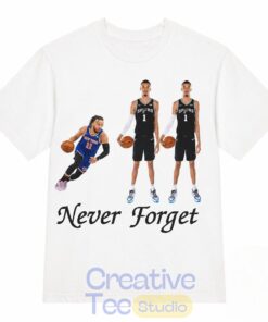 Funny Jalen Brunson And Victor Wembanyama Never Forget Shirt
