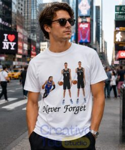 Funny Jalen Brunson And Victor Wembanyama Never Forget Shirt