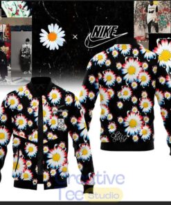 G-Dragon’s PEACEMINUSONE x Korea Football Team Flower Baseball Jacket
