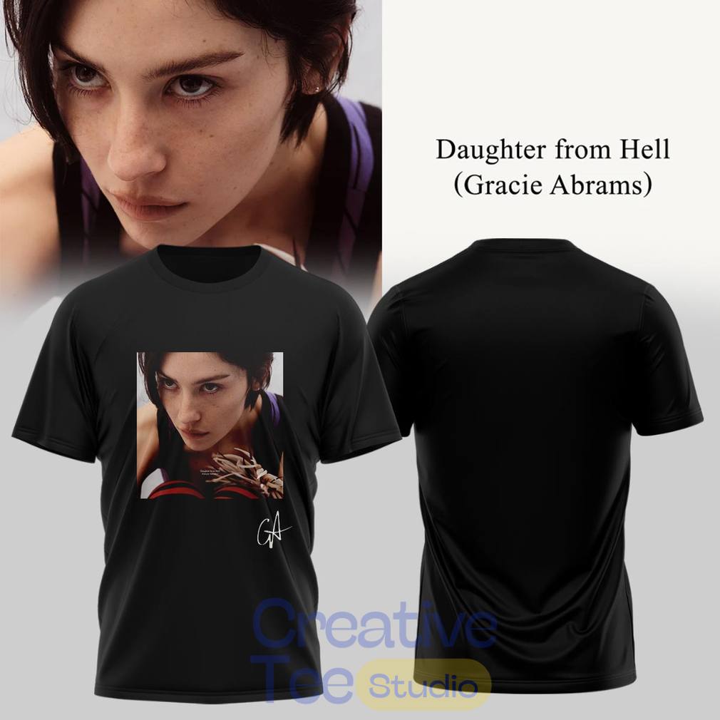 Gracie Abrams Daughter from Hell Signature T-Shirt Gracie Abrams Daughter from Hell Signature T-Shirt