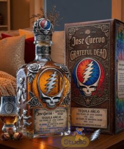 Grateful Dead 60th Anniversary And Jose Cuervo’s 320th Anniversary Whiskey Bottle