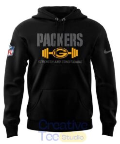 Green Bay Packers 2026 Strength & Conditioning Special Black Hoodie