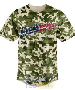 Greensboro Grasshoppers 2026 Military Appreciation Night Camo Jersey
