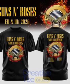 Guns N’ Roses World Tour 2026 T-Shirt