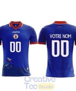 Haitienne De Football 1974 História do Haiti for World Cup 2026 Jersey – Blue