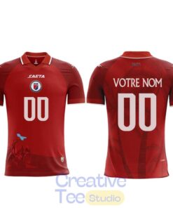 Haitienne De Football 1974 História do Haiti for World Cup 2026 Jersey – Red