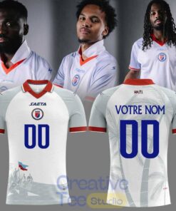 Haitienne De Football 1974 História do Haiti for World Cup 2026 Jersey – White
