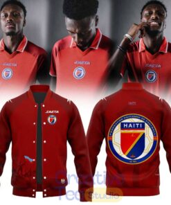 Haitienne De Football 1974 História do Haiti for World Cup 2026 Special Baseball Jacket