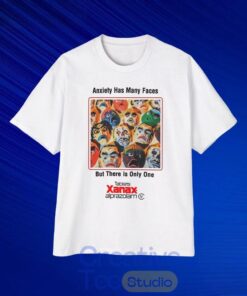 Harry Styles In London Anxiety Has Many Faces Xanax T-Shirt