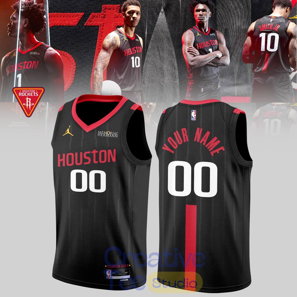 Houston Rockets Special New 2026 Custom Jersey Houston Rockets Special New 2026 Custom Jersey