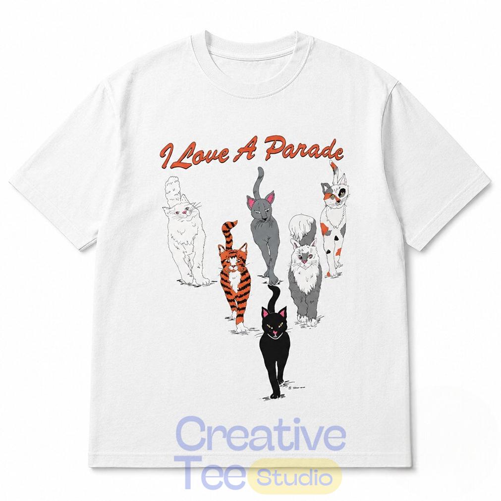 I Love A Parade Walking Cats T-Shirt I Love A Parade Walking Cats T-Shirt