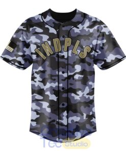 Indianapolis Indians 2026 Memorial Day Camo Custom Jersey