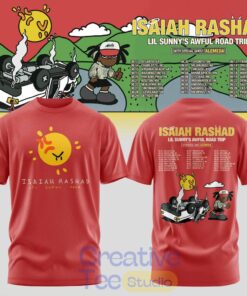 Isaiah Rashad Lil Sunny’s Awful Road Trip Tour Edition T-Shirt