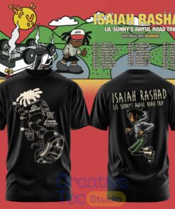 Isaiah Rashad Lil Sunny’s Awful Road Trip Tour Edition T-Shirt