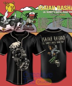 Isaiah Rashad Lil Sunny’s Awful Road Trip Tour 2026 Baseball Jersey