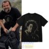 Jack Black Kanye West Mountains Black T-Shirt