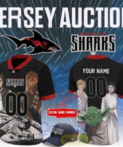 Jacksonville Sharks x Star Wars Custom Football Jersey