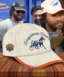 Jalen Brunson Siegelman Stable Knicks Hat – Cream