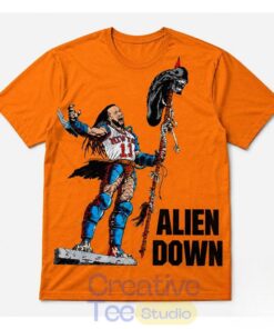 Jalen Brunson Spurs Wemby Alien Down T-Shirt