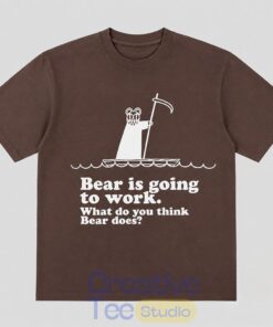 Jason Bateman NBA 2026 Finals Game 3 Radiohead Bear Is Going To Work T-Shirt