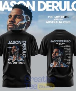 Jason Derulo The Last Dance World Tour 2026 AUS & NZ Shirt