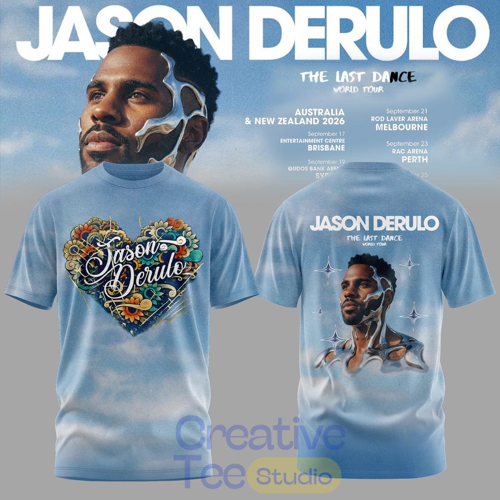 Jason Derulo The Last Dance World Tour Special T-Shirt Jason Derulo The Last Dance World Tour Special T-Shirt