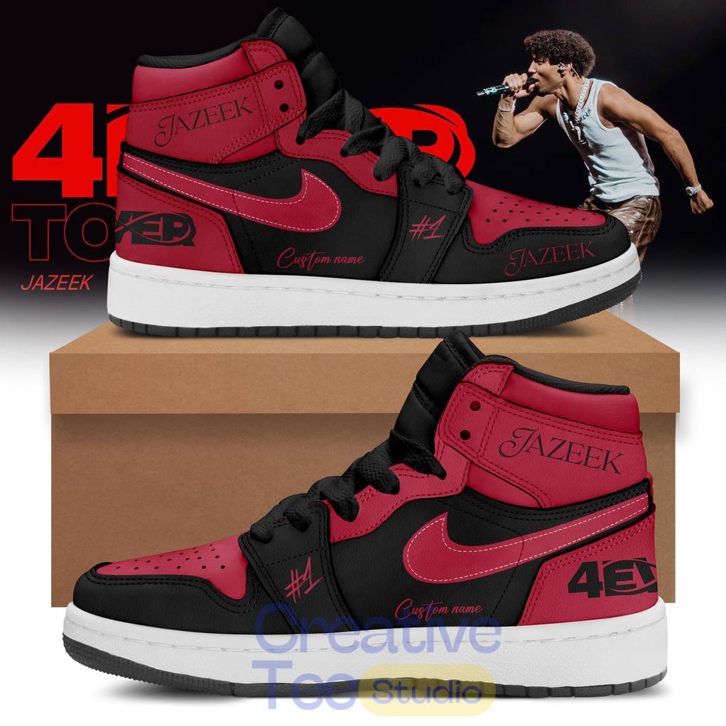 Jazeek - 4EVER Tour 2026 Custom Air Jordan 1 Shoes Jazeek - 4EVER Tour 2026 Custom Air Jordan 1 Shoes
