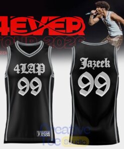 Jazeek – 4EVER Tour 2026 Exclusive Basketball Jersey