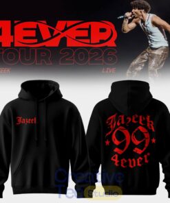 Jazeek – 4EVER Tour 2026 Special Black Hoodie