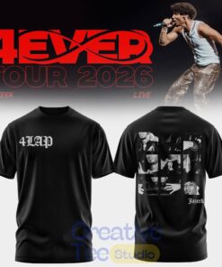 Jazeek – 4EVER Tour 2026 Special Black T-Shirt