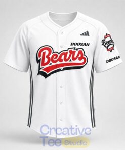 Jensen Huang Korean Pro Baseball Bears Baseball Jersey