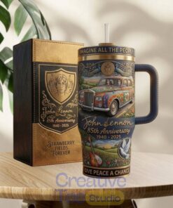 John Lennon 85th Anniversary Tumbler
