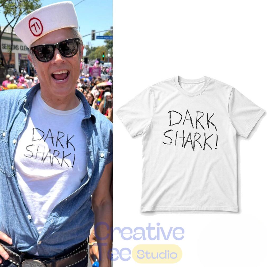 Johnny Knoxville Dark Shark T-Shirt at WeHo Pride Parade Johnny Knoxville Dark Shark T-Shirt at WeHo Pride Parade