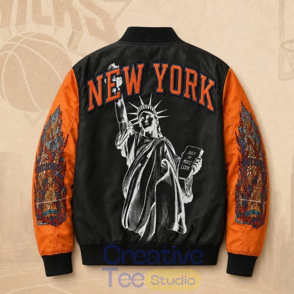 Jordan Clarkson Knicks NBA Finals 2026 Bomber Jacket Jordan Clarkson Knicks NBA Finals 2026 Bomber Jacket