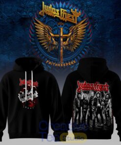 Judas Priest Faithkeepers 2026 Tour Rock Metal Black Edition Hoodie